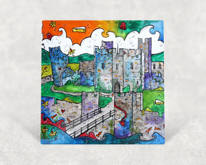 Caerphilly Mythical Castle Card