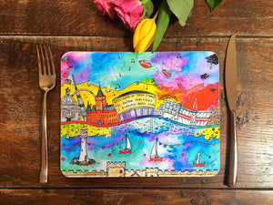 Cardiff City of Dreams Placemat