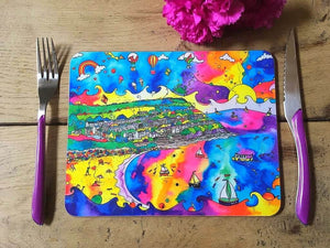 New Quay Lively Beach Placemat
