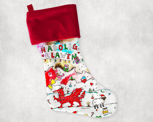 Nadolig Llawen Christmas Stockings