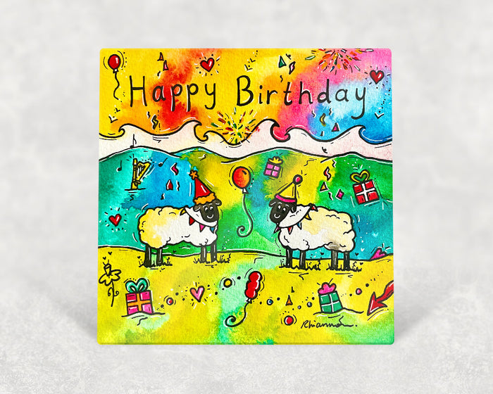 Happy Birthday Sheep Card