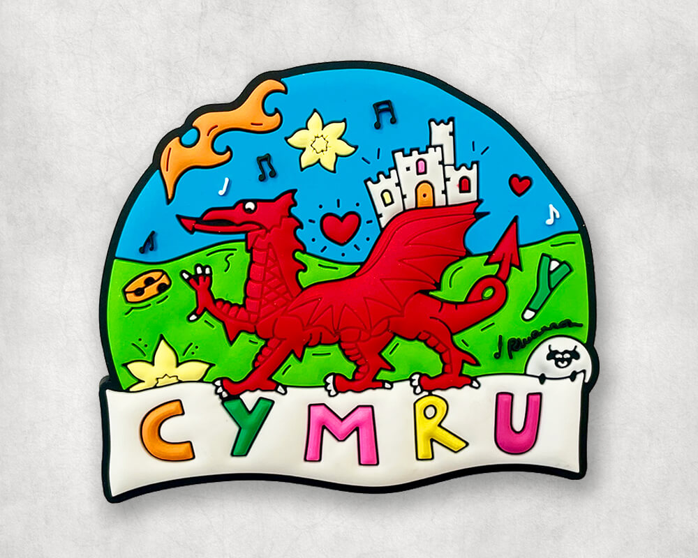 Walisischer Kühlschrankmagnet Wales Souvenir Geschenk Cymru Collage Montage Szenen Sehenswürdigkeiten Walisischer Kühlschrankmagnet Wales Souvenir Geschenk Cymru Collage Montage Szenen Sehenswürdigkeiten