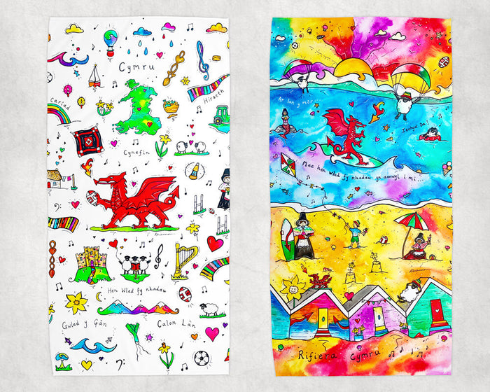 The Welsh Riviera Towel