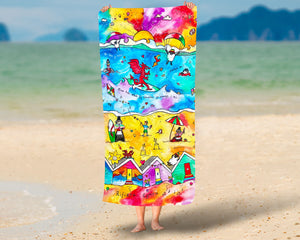 The Welsh Riviera Towel