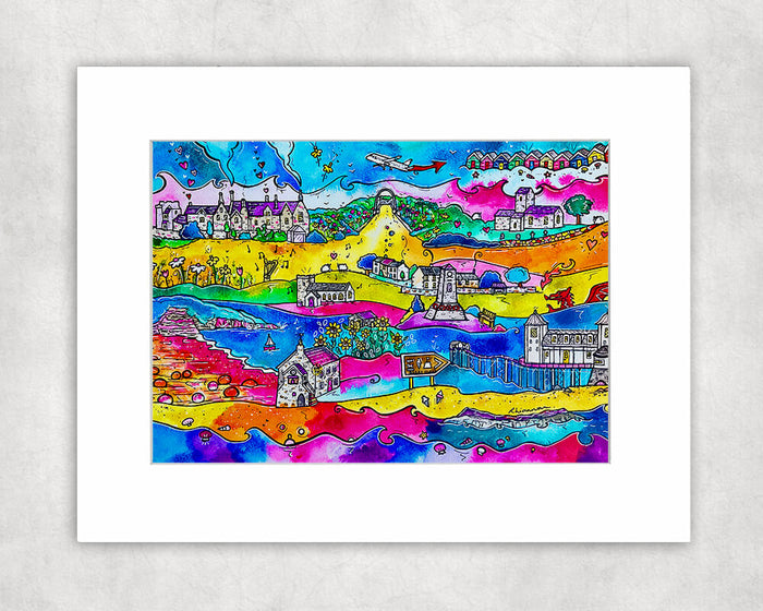 Treasures of The Vale Mounted Print