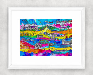 Treasures of The Vale Original Watercolour Painting