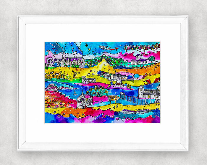 Treasures of The Vale Original Watercolour Painting