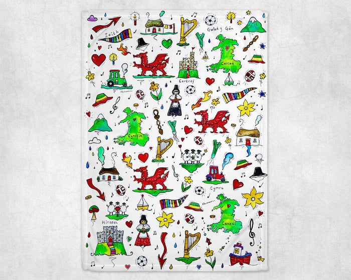 Wonderful Wales Cosy Blanket