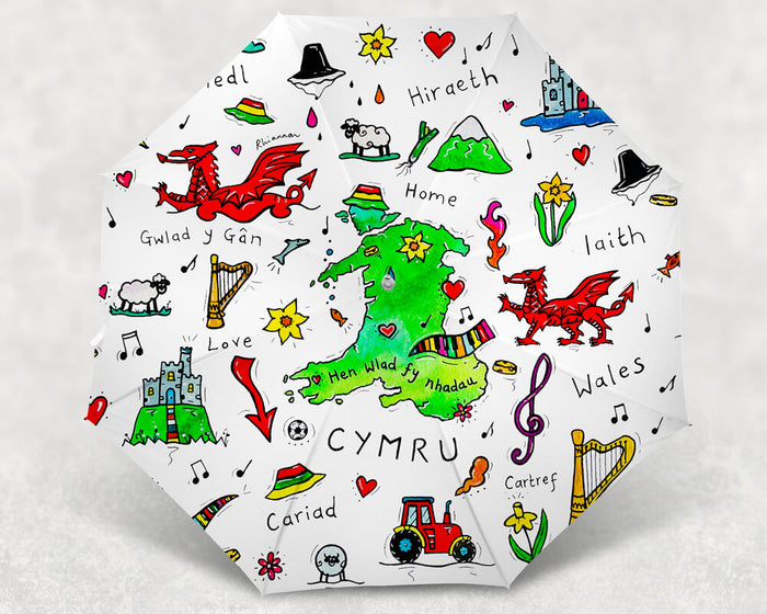 Land of my Fathers Umbrella