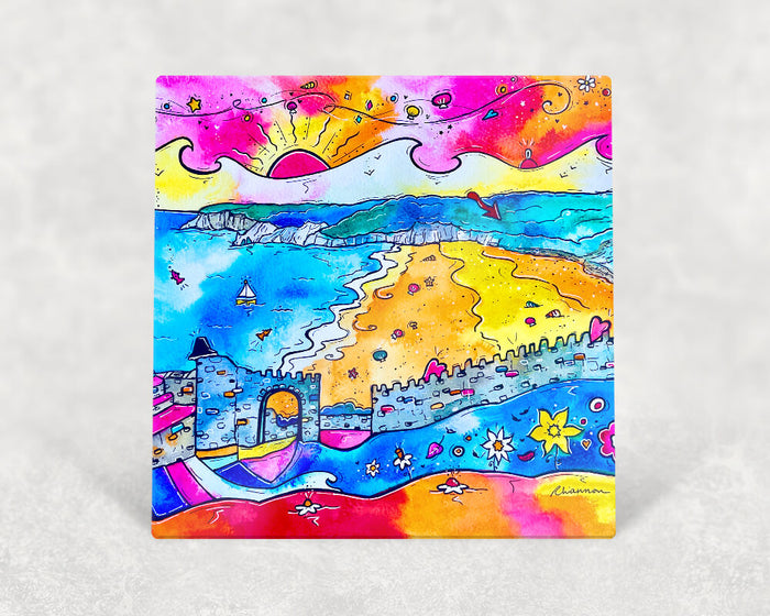 Beautiful Barafundle Bay Card