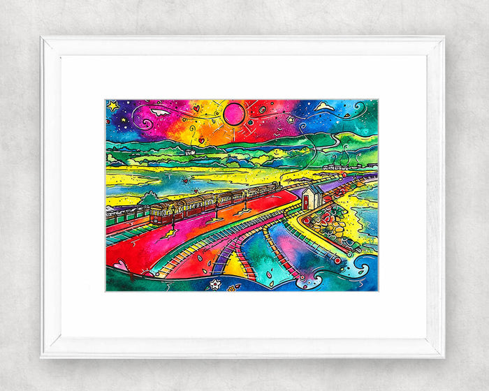 Porthmadog Memories Original Watercolour Painting