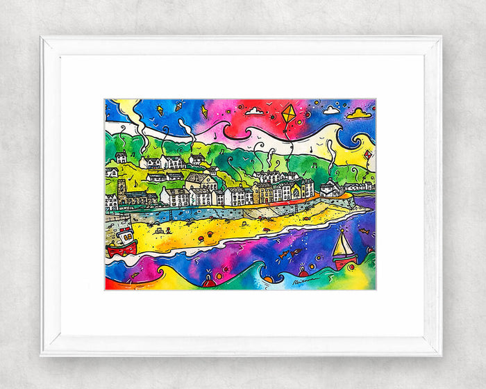 Aberdovey Summertime Original Watercolour Painting