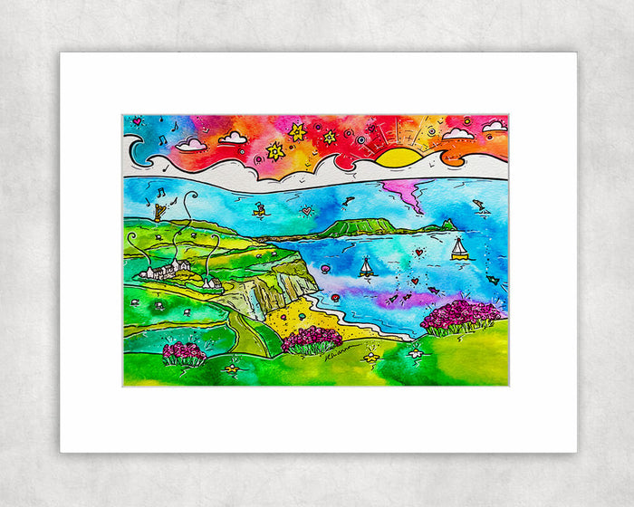 Worm's Head Wonders Mounted Print