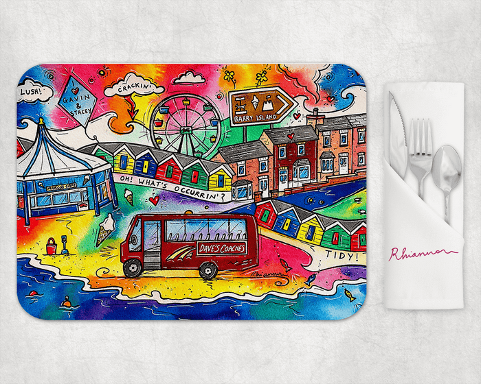 A Trip to Barry Island Placemat