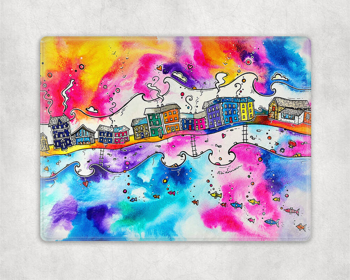 Aberaeron Dreams Glass Worktop Saver