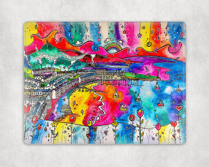 Aberystwyth Rainbow Glass Worktop Saver