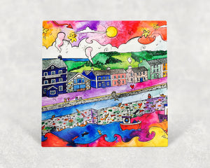 Aberaeron Summer Harbour Card