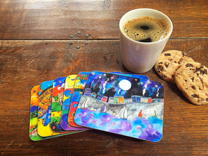 Aberaeron Starry Starry Night Coaster