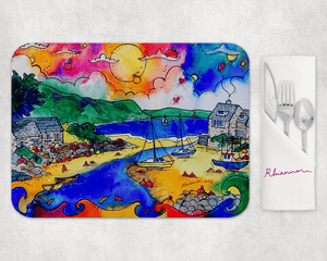 Abersoch Enchanting Harbour Placemat