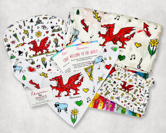 Welcome to Wales Baby Gift Set