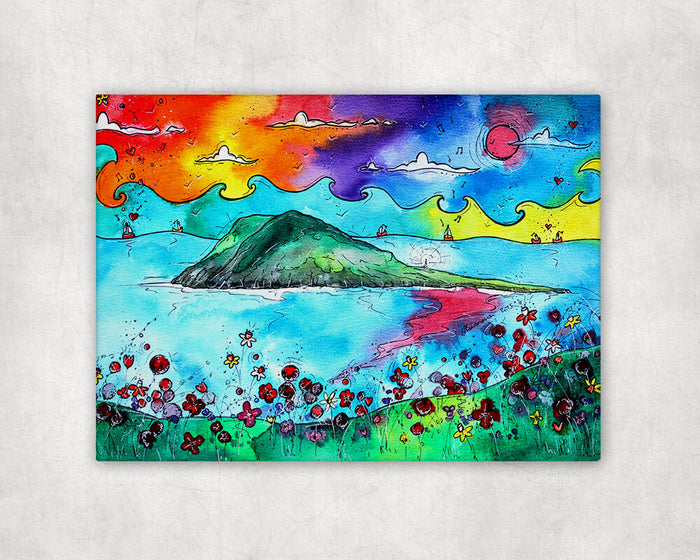 Secluded Bardsey Island Printed Canvas