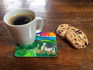 Bardsey Island Little Cottage Coaster