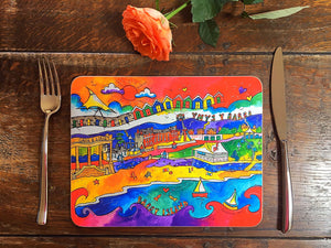 Barry Island Happy Beach Placemat