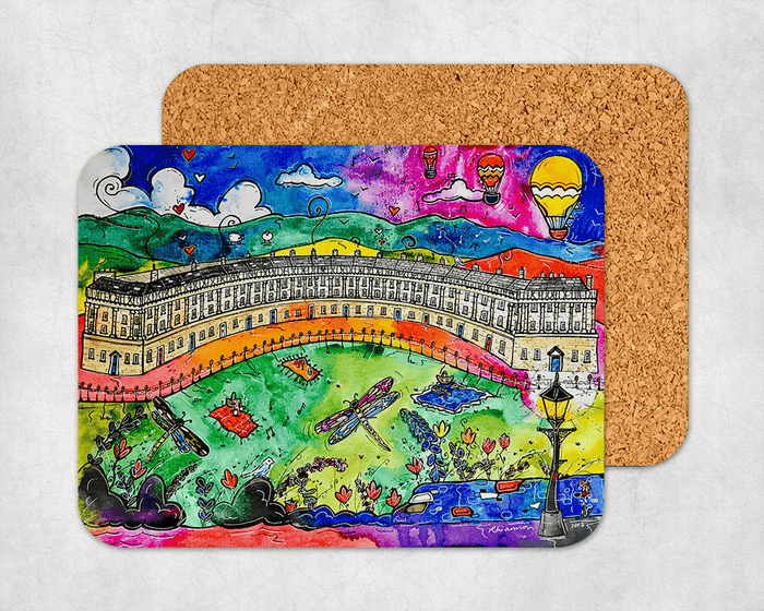 Bath Beautiful Crescent Coaster