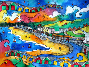 Barry Island Beautiful View Printed Canvas