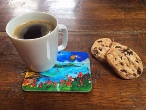 Bracelet Bay Beautiful Boats Coaster
