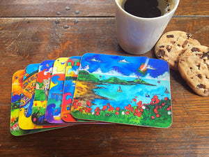 Bracelet Bay Beautiful Boats Coaster