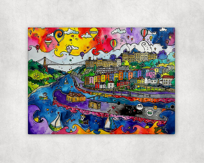 Bristol Balloons Printed Canvas
