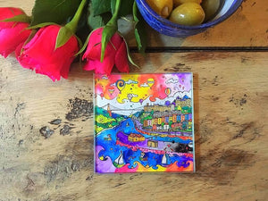 Bristol Balloons Glass Coaster