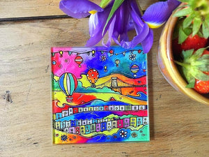 Bristol Magical View Glass Coaster