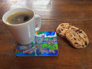 Caerphilly Mythical Castle Coaster