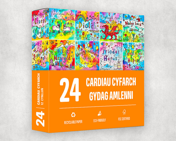 Welsh Greeting Cards Pack
