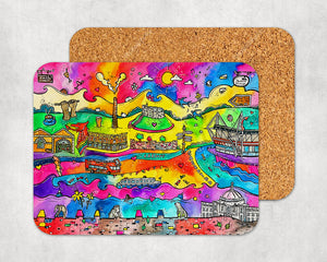 Cardiff City of Treasures Coaster