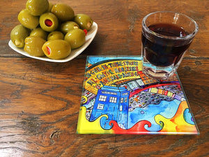 Cardiff Beautiful Bay Glass Coaster