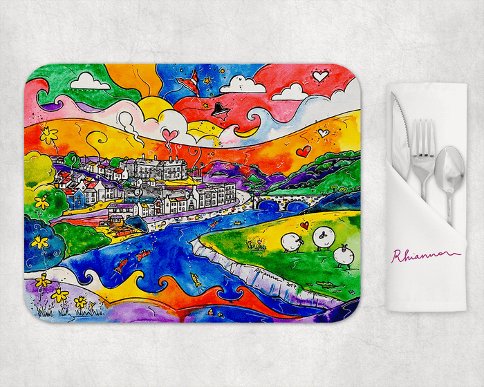 Carmarthen Happy Sheep Placemat