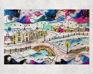 Cosy Winter's Night Jigsaw Puzzle