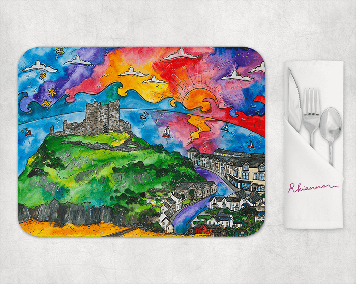 Criccieth Castle View Placemat