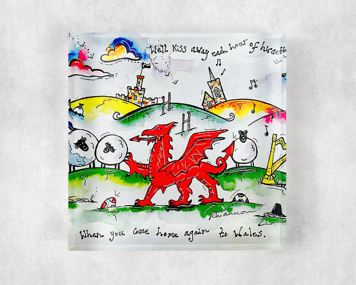 Hiraeth Glass Coaster