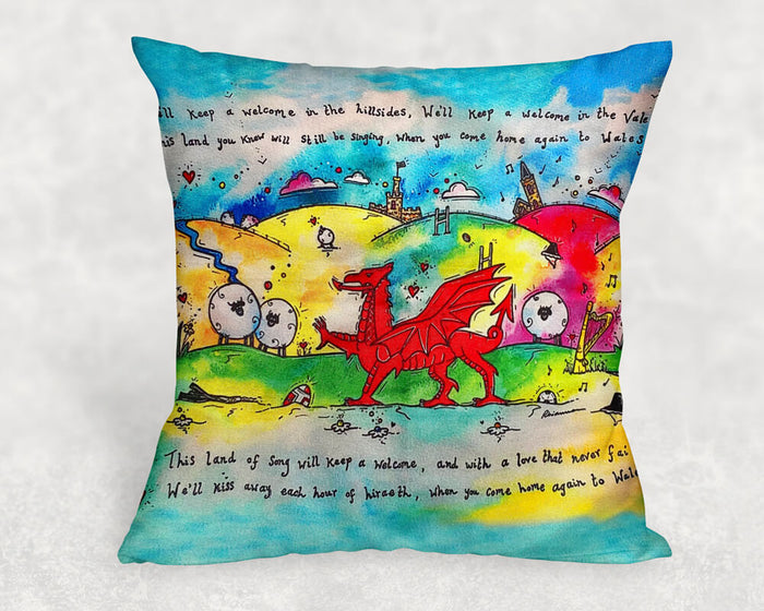 Colourful Hiraeth Cushion Cover