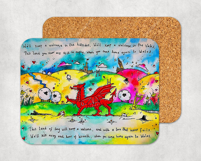 Colourful Hiraeth Coaster