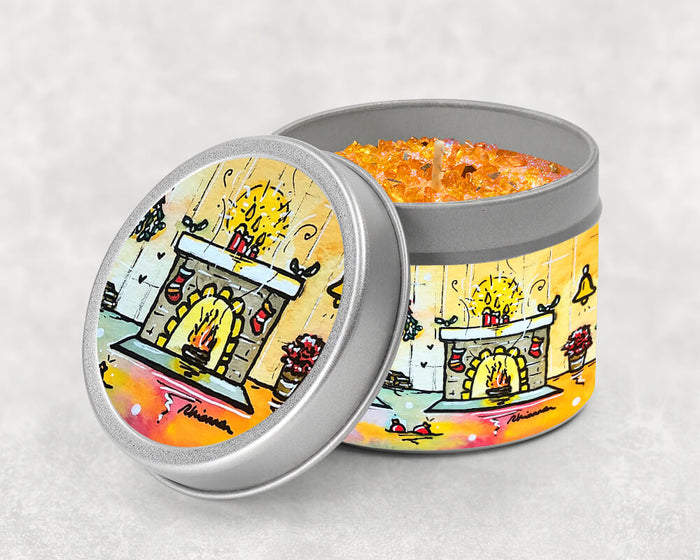 Chestnuts Roasting on an Open Fire Candle ~ Ginger, clove and nutmeg