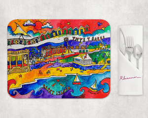 Barry Island Happy Beach Placemat