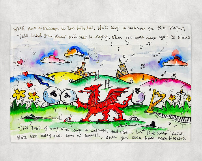 Hiraeth Tea Towel