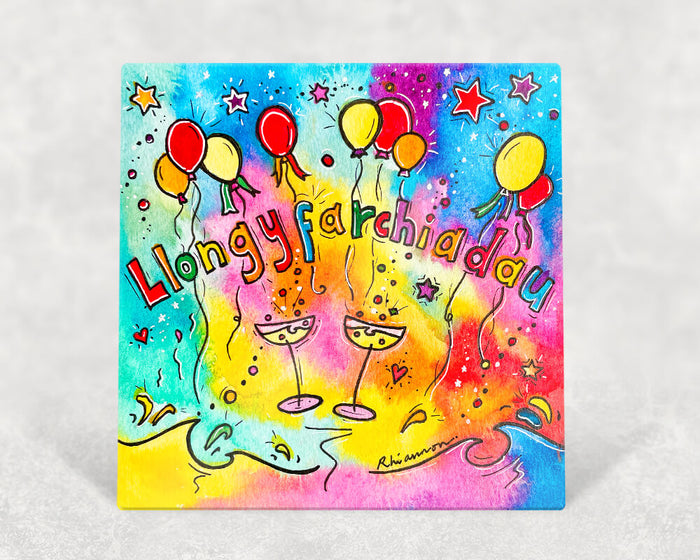 Llongyfarchiadau Card