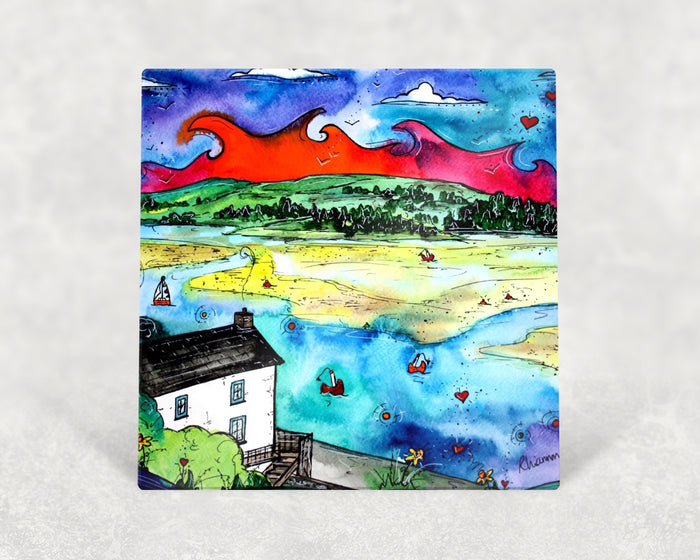 Laugharne Home of Inspiration Card