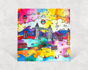 London Tower Bridge Treasures Card